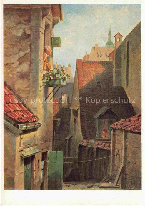 Spitzweg Carl Kuenstlerkarte Hypochonder