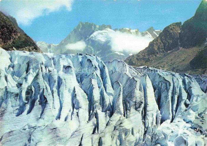 Gletscher Glacier Glaciar Ghiacciaio-- Mont Blanc Haute Savoie