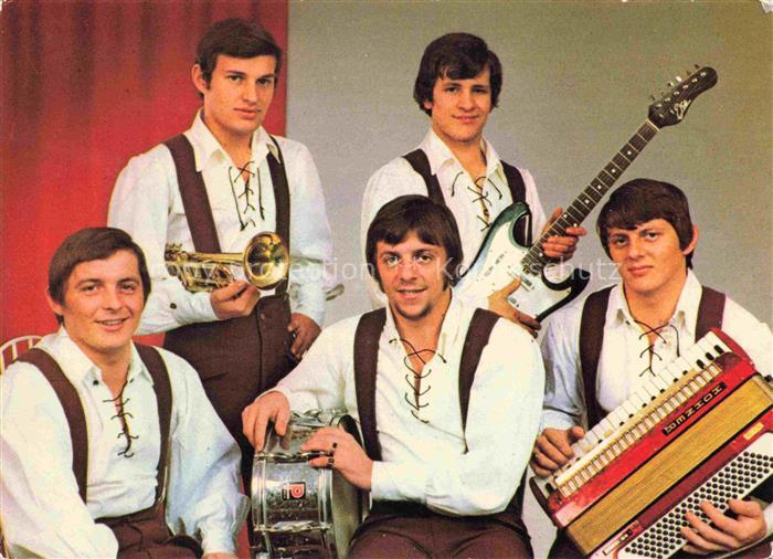 Musikanten Trompete Saxophon Gitarre Schlagzeug Bayern Zwiesel