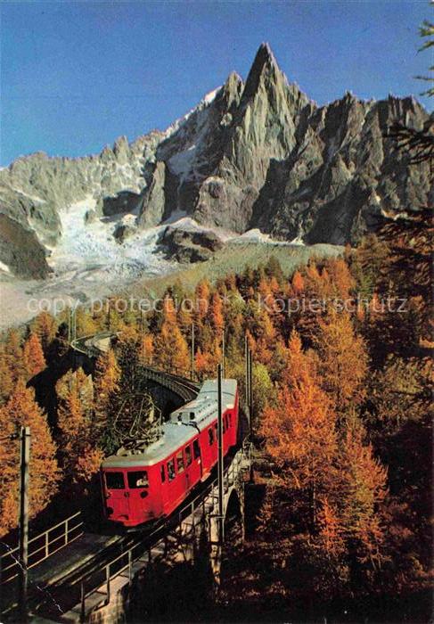 Eisenbahn Railway Chemin de Fer Pays Mont Blanc