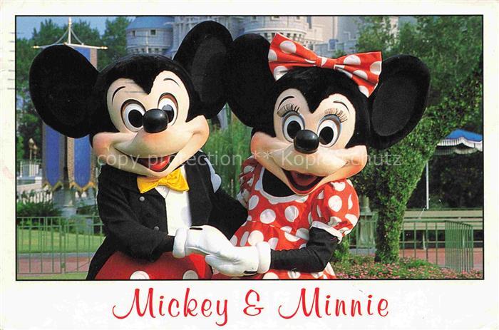 Disney  Walt Comics Mickey Minnie