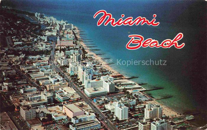 Miami Beach Kuestenpanorama