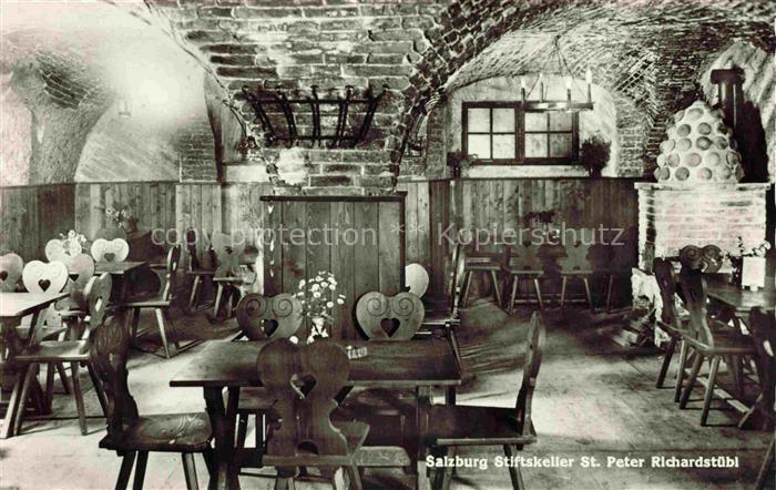 SALZBURG  AT Stiftskeller St. Peter Richardstuebl