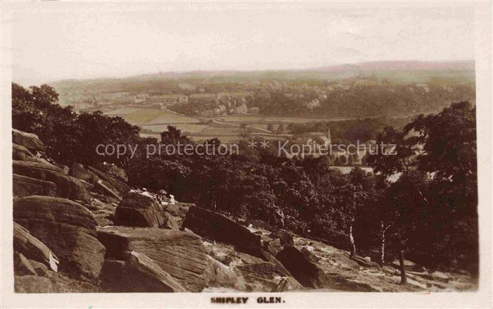 Shipley Bradford UK Landschaftspanorama