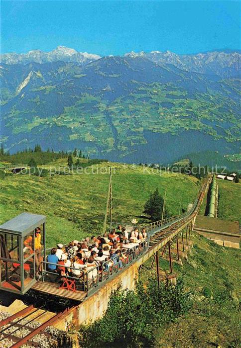 Golm Tschagguns Vorarlberg AT Golmerbahn Alpenpanorama Montafon