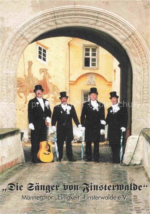 Finsterwalde Brandenburg Die Saenger von Finsterwalde Maennerchor Einigkeit Fins