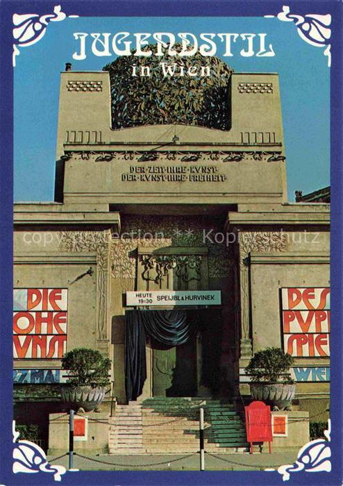 WIEN AT Jugendstil in Wien Secession erbaut 1898