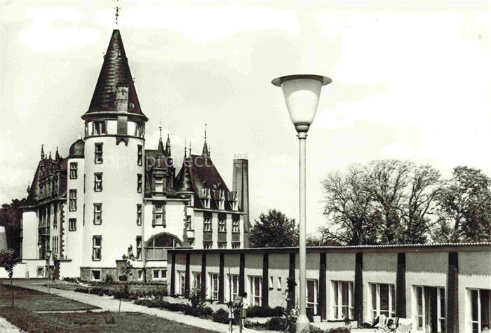 Klink Waren Schloss Klink Erholungsheim des FDGB und Zweigakademie der VVB Wasse