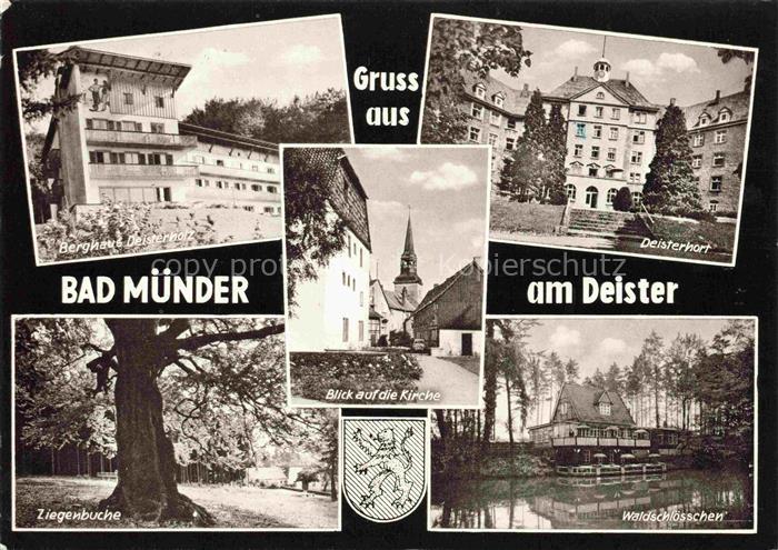 Bad Muender Berghaus Deisterholz Deisterhort Ziegenbuche Kirche Waldschloesschen