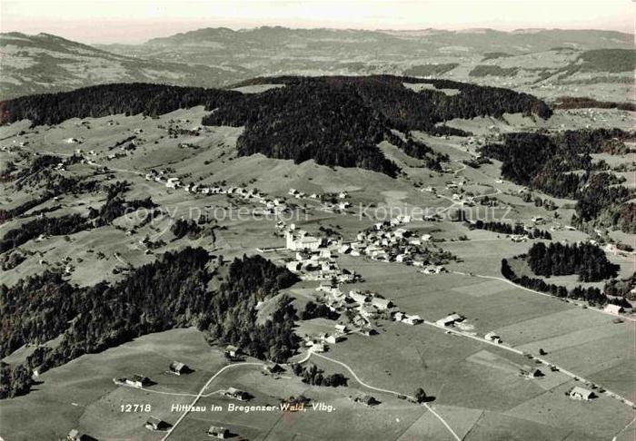 Hittisau Vorarlberg AT Fliegeraufnahme