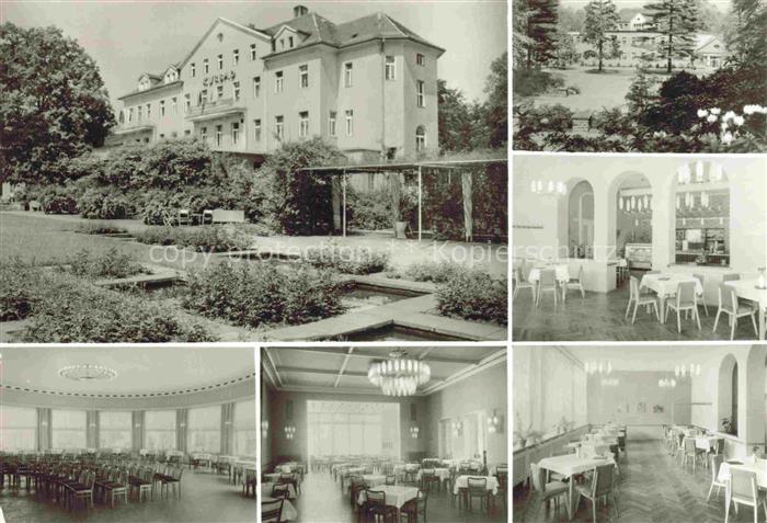 Bad Lausick Kurmittelhaus Wintergarten Speisesaal Kurcafé