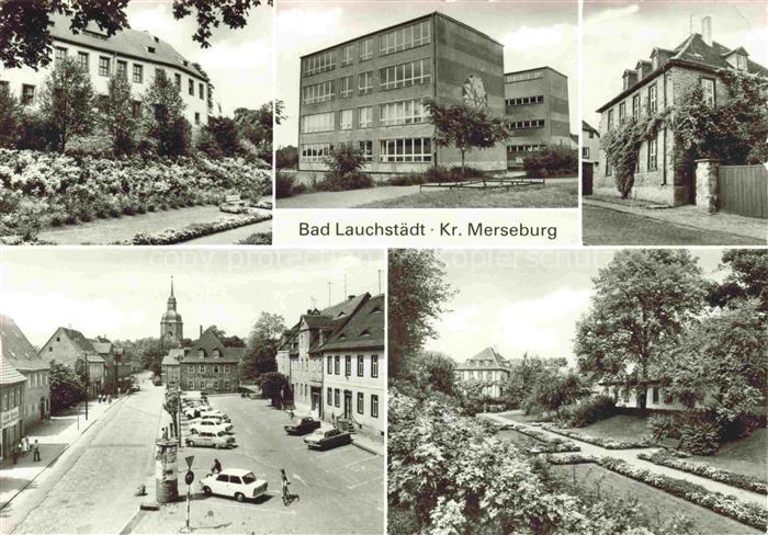 Bad Lauchstaedt Teilansichten Ortszentrum Parkanlagen