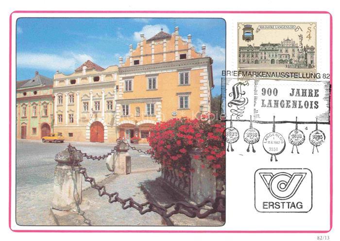 Langenlois Niederoesterreich AT 900 Jahre Jubilaeum Stadtzentrum