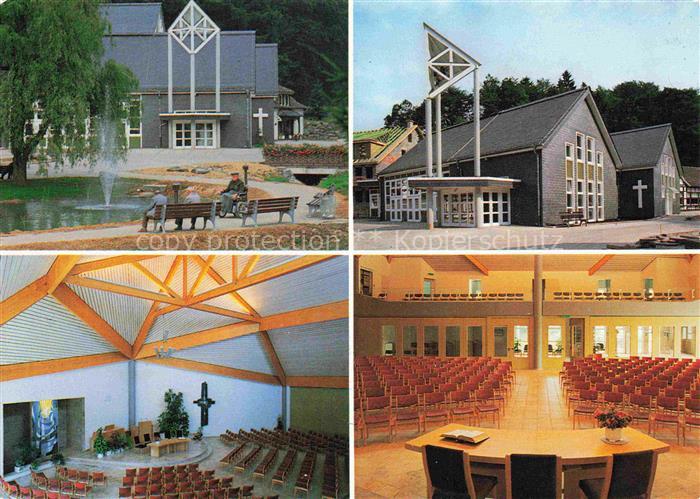 Weltersbach Witzhelden Neue Christuskirche im Diakoniewerk Pilgerheim Weltersbac