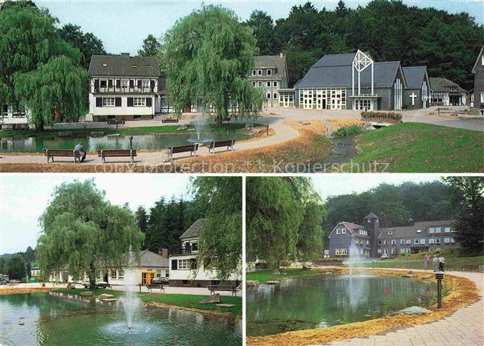 Weltersbach Witzhelden Diakoniewerk Pilgerheim Weltersbach Talzentrum Teich Naza