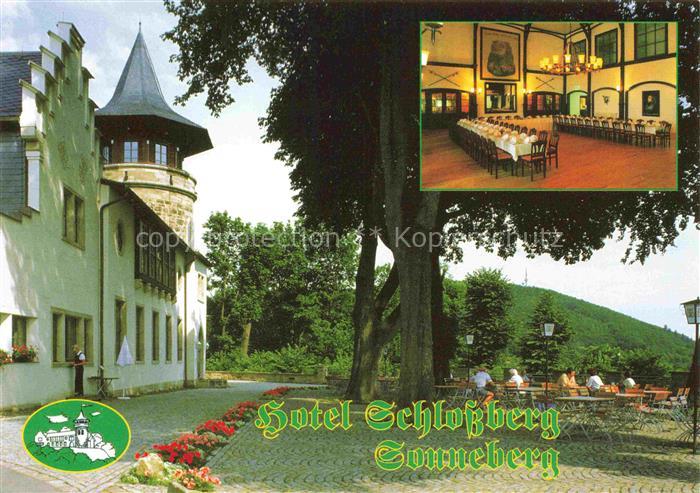Sonneberg  Thueringen Der Schlossberg Altthueringer Biergarten