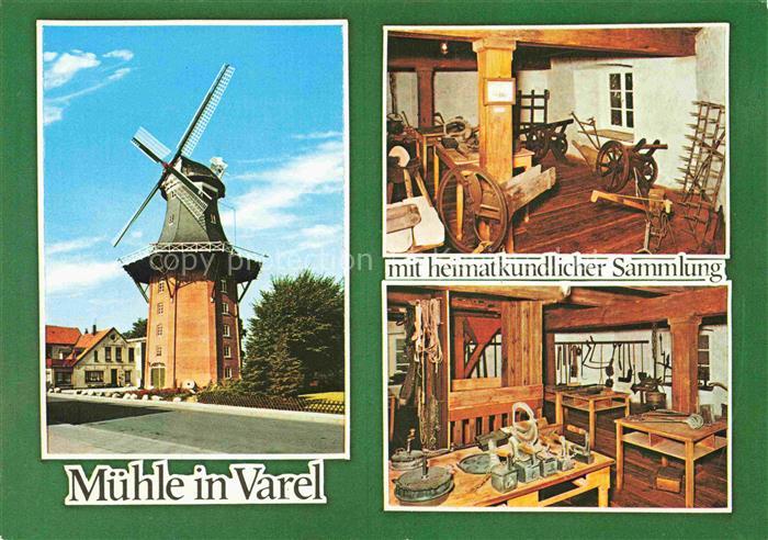 Varel Jadebusen Friesland Windmuehle heimatkundliche Sammlung