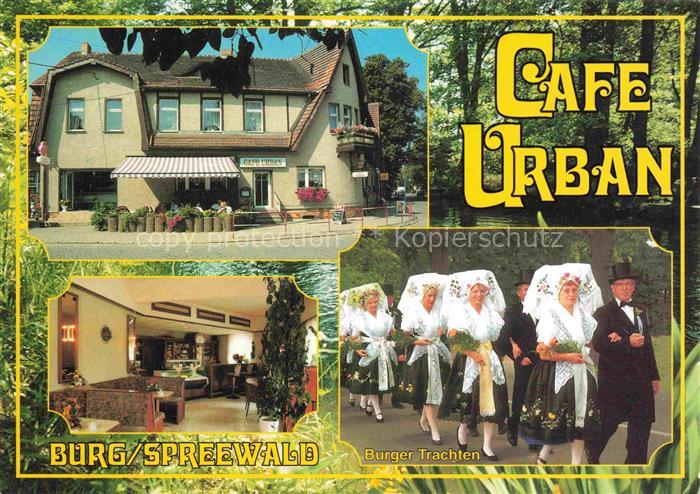 Burg Spreewald Brandenburg Café Urban Gastraum Trachten