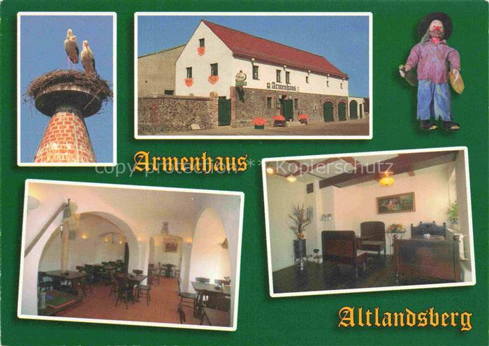 Altlandsberg Brandenburg Restaurant Armenhaus Gastraum Storchennest