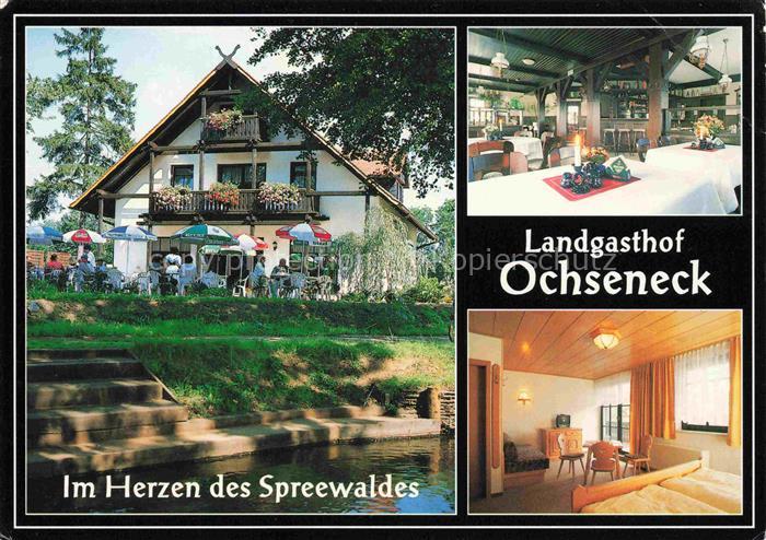 Burg Spreewald Brandenburg Landgasthof Ochseneck Gaststaette Pension