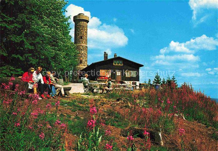 Herzberg Harz Osterode Niedersachsen Wanderhuette Grosser Knollen Knollenbaude
