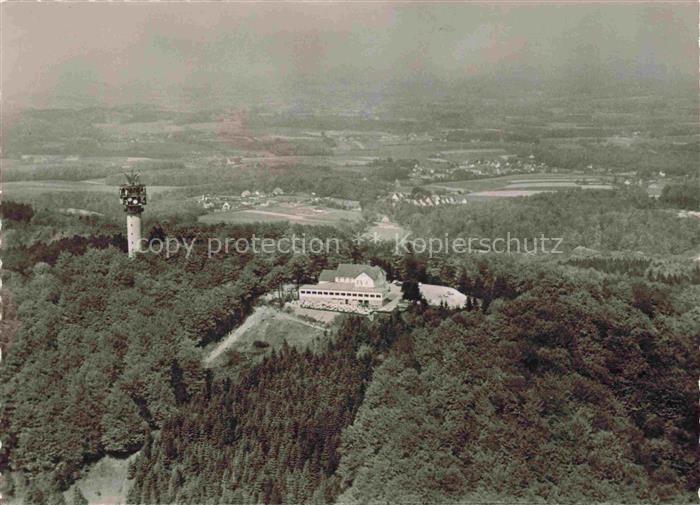 BIELEFELD  CITY Blick auf Huenenburg und Fernsehturm