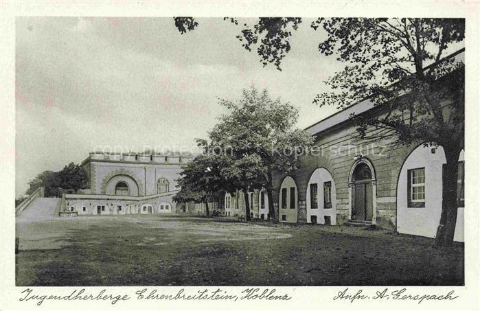 KOBLENZ  Rhein Jugendherberge Ehrenbreitstein