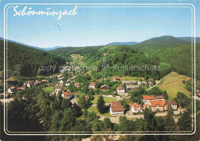 Schoenmuenzach Baiersbronn Panorama Kneipp- und Luftkurort im Murgtal