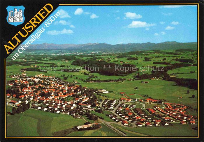 Altusried Bayern Fliegeraufnahme