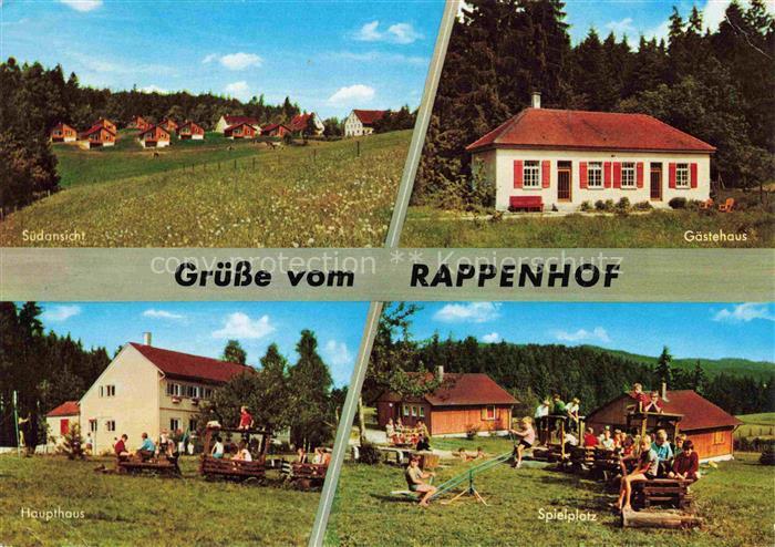 Gschwend Gaildorf Erholungsheim Rappenhof Feriensiedlung Gaestehaus Spielplatz