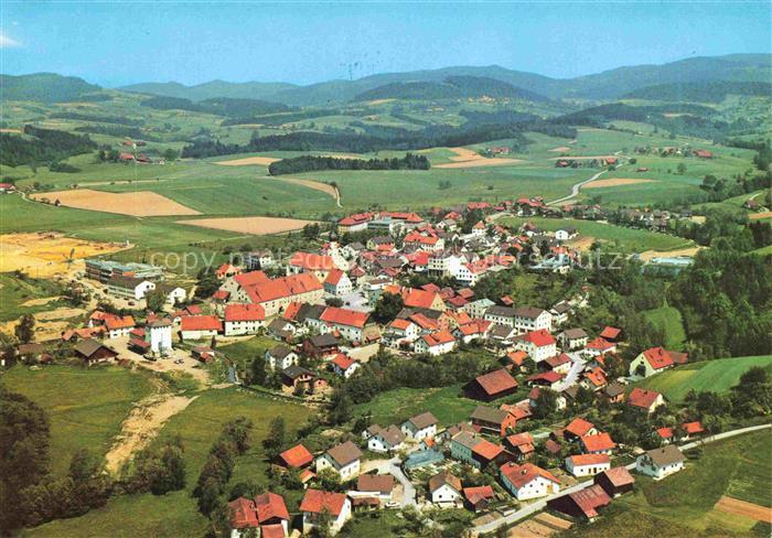 Schwarzach Niederbayern Panorama Bayerischer Wald
