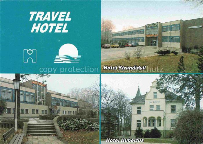 HERINGSDORF  Ostseebad Usedom Travel Hotel Hotel Strandidyll Hotel Hubertus