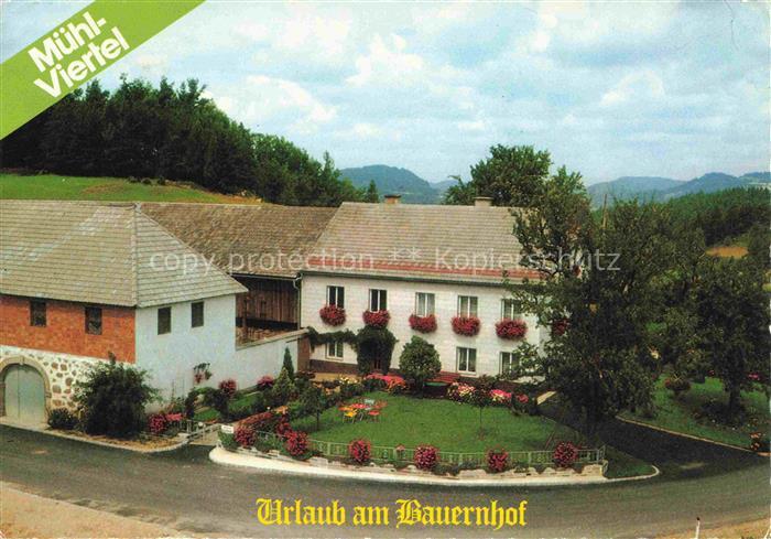 Schoenau Muehlkreis Oberoesterreich AT Urlaub am Bauernhof Familie Wahlmueller