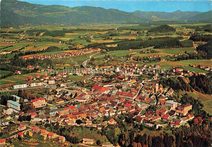 Voelkermarkt Kaernten AT Fliegeraufnahme