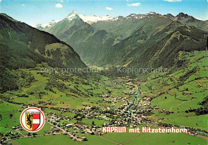 Kaprun AT Panorama Internationales Sportzentrum mit Kitzsteinhorn Hohe Tauern