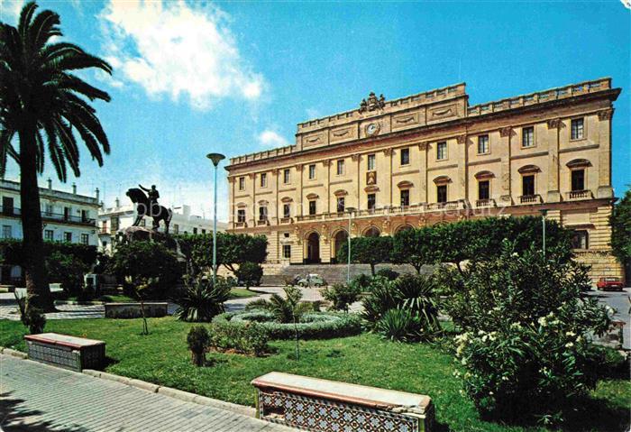 San Fernando CADIZ Andalucia ES Plaza del General Varela y Ayuntamiento Monument