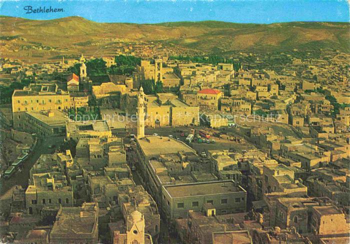 Bethlehem  Yerushalayim Israel Fliegeraufnahme