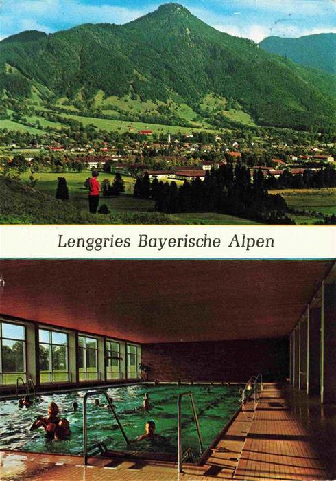 Lenggries Panorama Bayerische Alpen Hallenbad Ozonbad