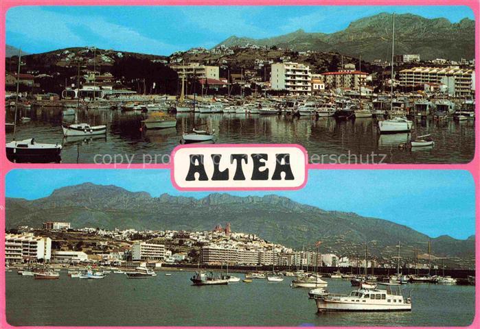 Altea Costa Blanca ES Vistas panoramicas Puerto