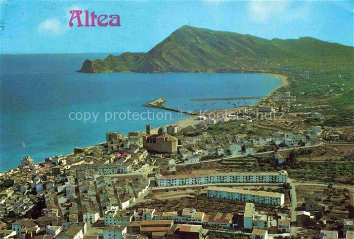 Altea Costa Blanca ES Vista aérea