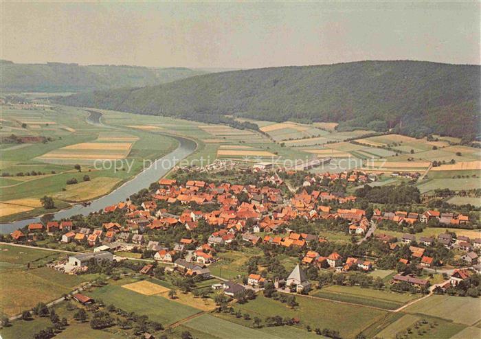 oedelsheim Oedelsheim Oberweser Hessen Panorama Luftkurort im Weserbergland