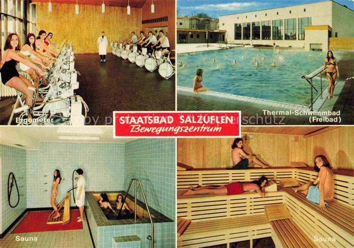 BAD SALZUFLEN Bewegungszentrum Ergometer Thermal-Schwimmbad Sauna
