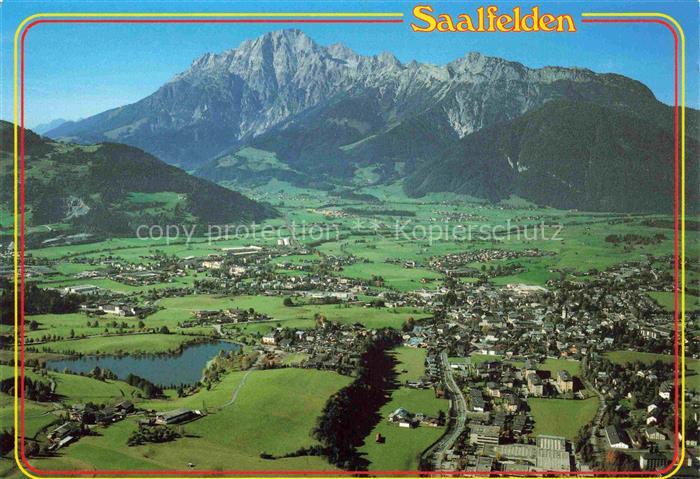 Saalfelden Steinernes Meer Pinzgau-Pongau AT Panorama Pinzgauer Saalachtal