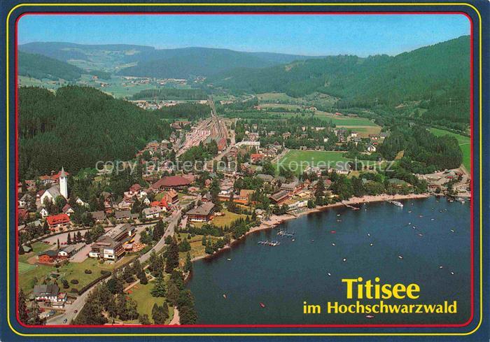 TITISEE Schwarzwald BW Fliegeraufnahme