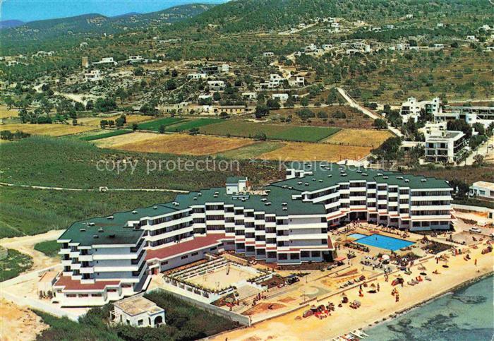 Playa de Talamanca Ibiza ES Hotel Playa vista aérea