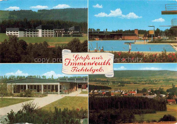 Immenreuth Kolpingfamilienferienheim Freibad Panorama Fichtelgebirge