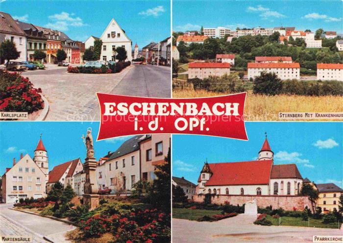 Eschenbach Oberpfalz Neustadt Waldnaab Bayern Karlsplatz Stirnberg Krankenhaus P