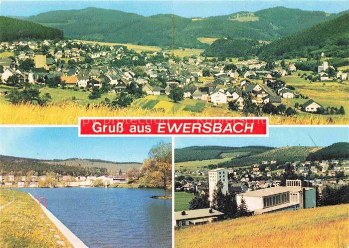 Ewersbach Dillkreis Panorama Badesee