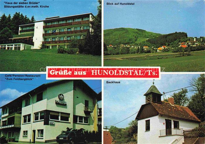 Hunoldstal Panorama Haus der sieben Brueder Bildungsstaette der ev. meth. Kirche