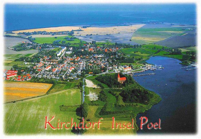 Kirchdorf Insel Poel Fliegeraufnahme